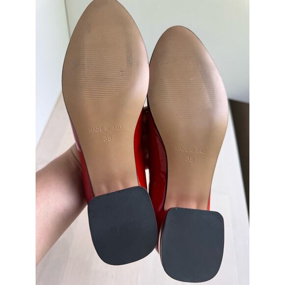 ANDREA CARRANO Fibbieta Pretty Pump in Red Patent Leather size 38 - Picture 11 of 15